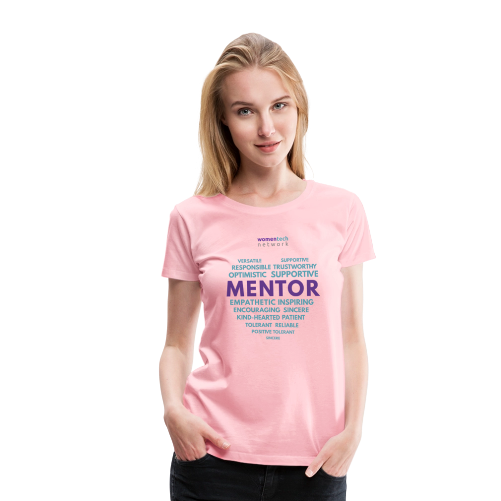 Women’s Premium T-Shirt - National Mentoring Day Edition - pink