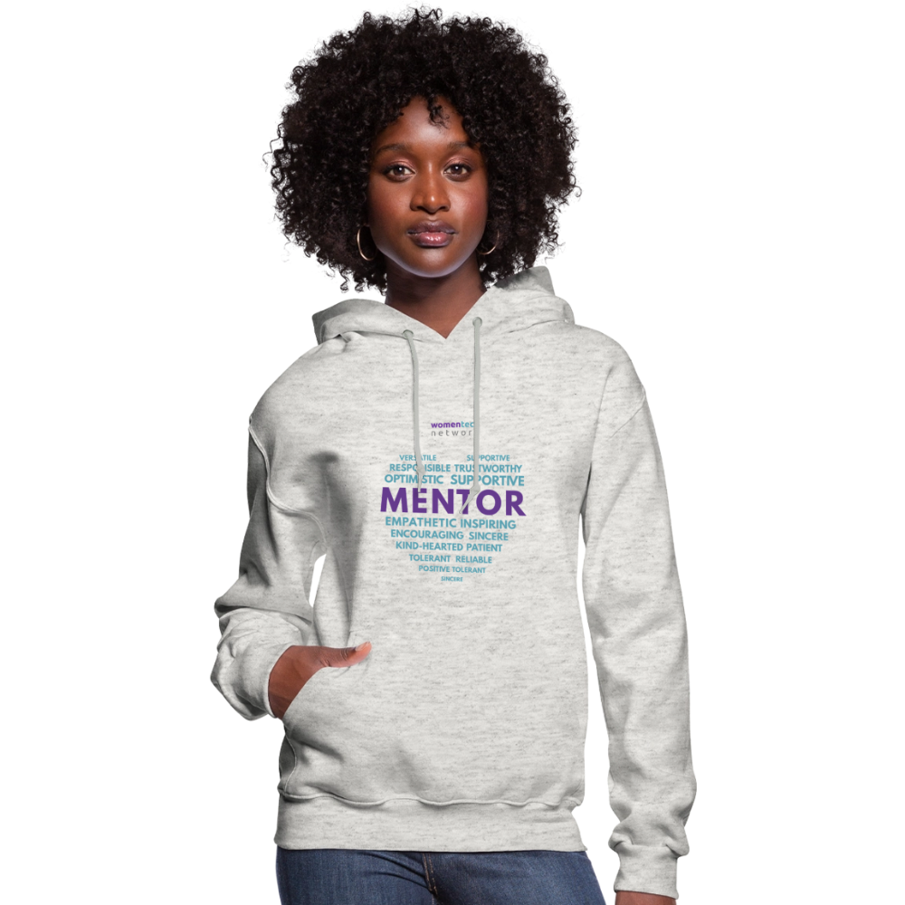 Women's Hoodie - National Mentoring Day Edition - heather oatmeal