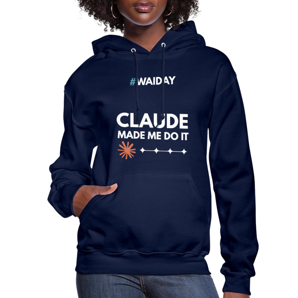 Women's Hoodie - Women In AI Day Edition - navy