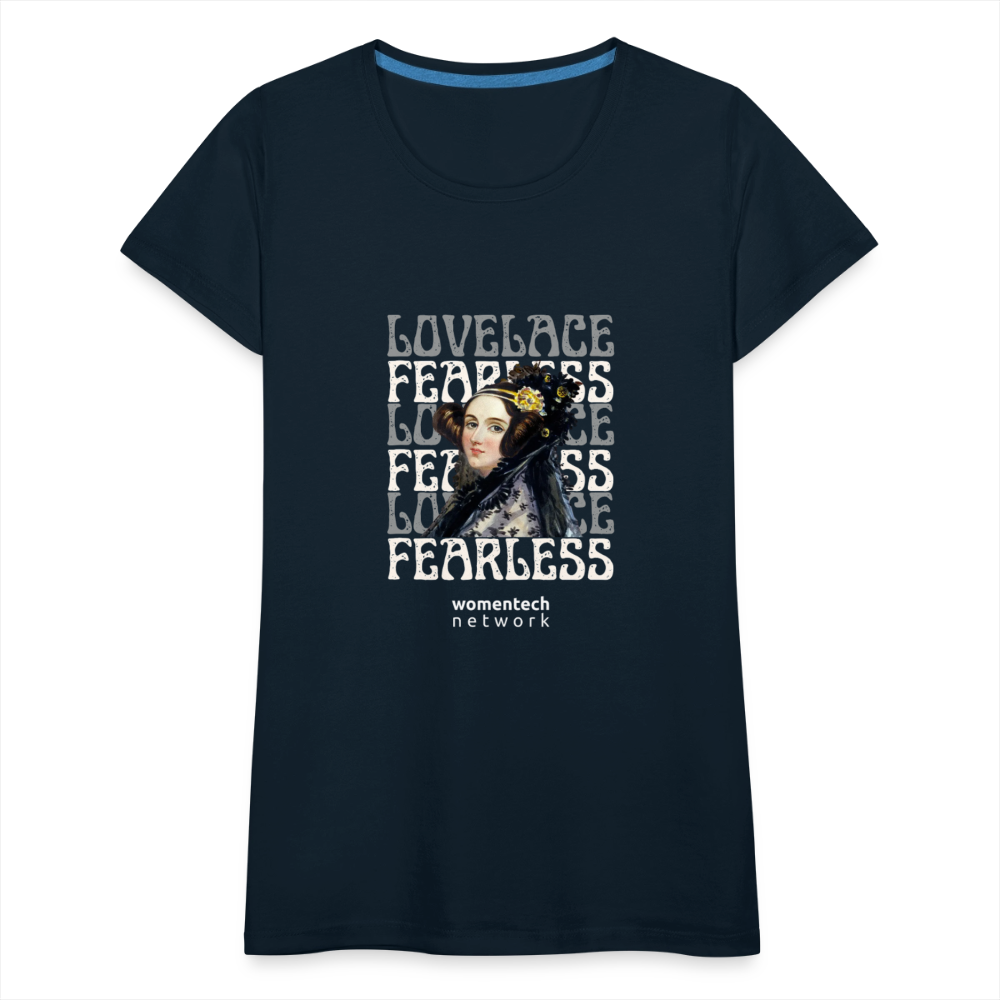 Women’s Premium T-Shirt - Ada Lovelace Edition - deep navy