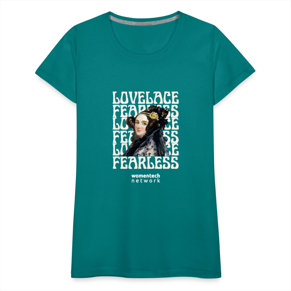 Women’s Premium T-Shirt - Ada Lovelace Edition - teal
