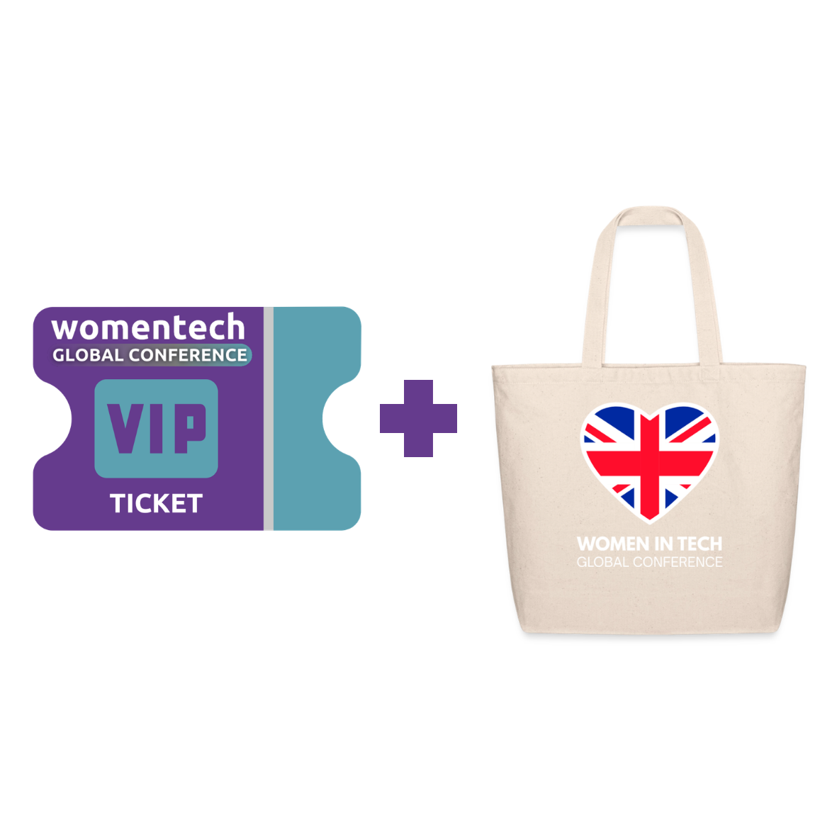 Global Conference VIP Ticket + Eco-Friendly Cotton Tote (London)