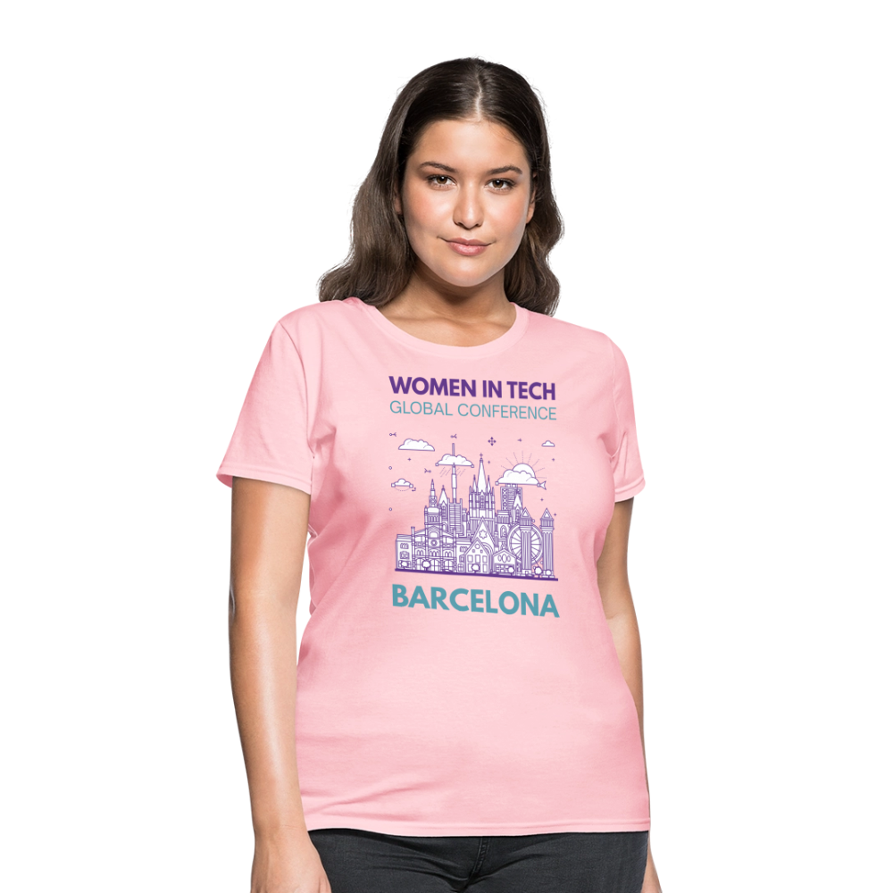 Women's T-Shirt - Women in Tech Global Conference Collection - pink