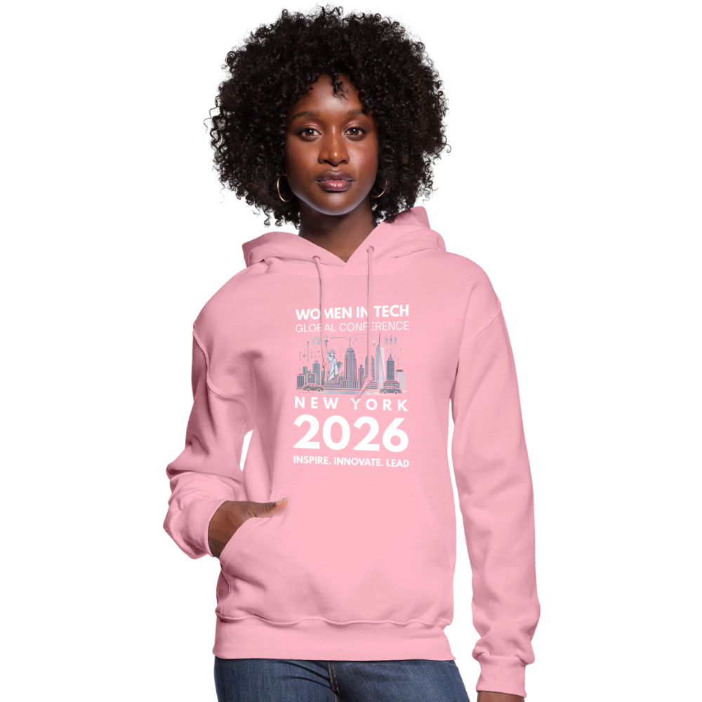 Women's Hoodie -  Women in Tech Global Conference Collection - classic pink
