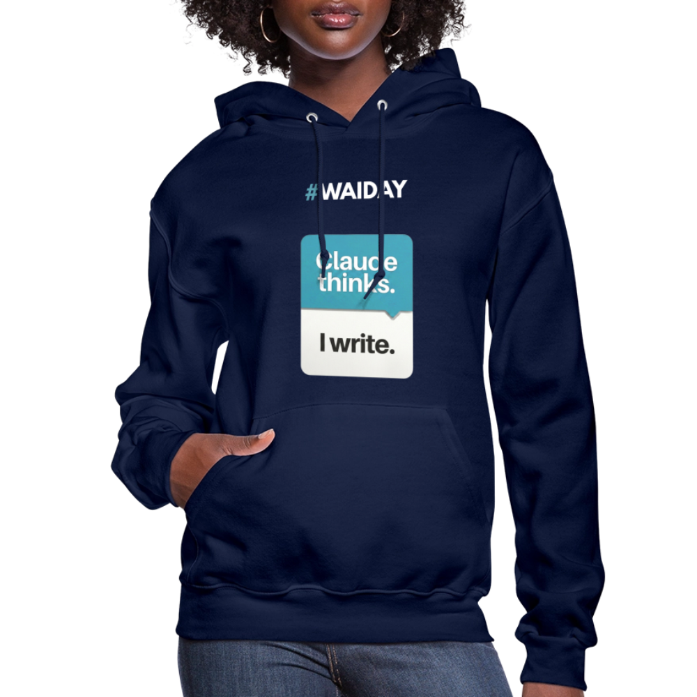 Women's Hoodie - Women In AI Day Edition - navy