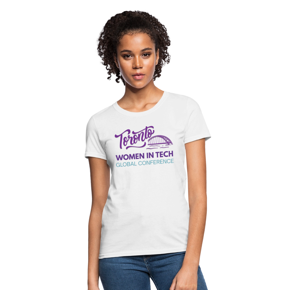 Women's T-Shirt - Women in Tech Global Conference Collection - white
