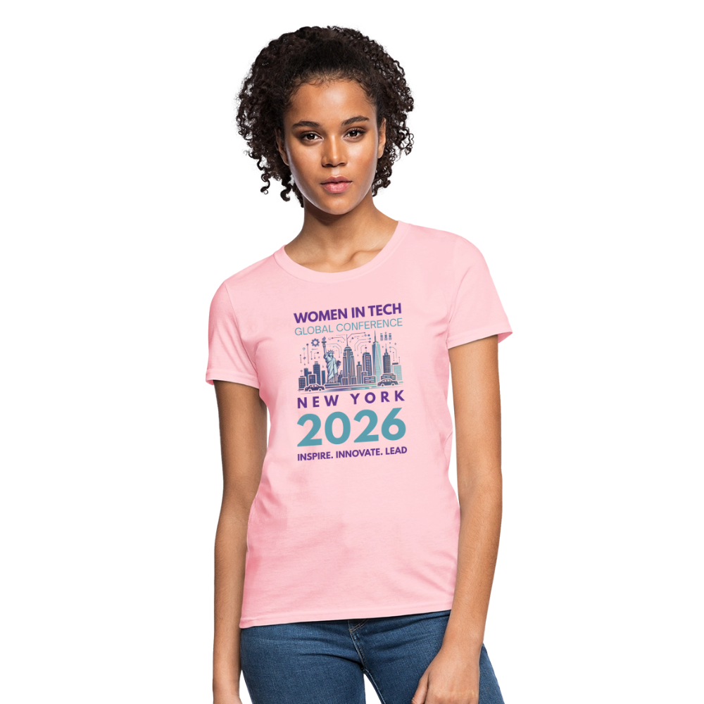 Women's T-Shirt - Women in Tech Global Conference Collection - pink