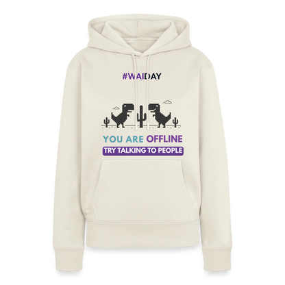 Women’s Premium Hoodie - Women In AI Day Edition - off white