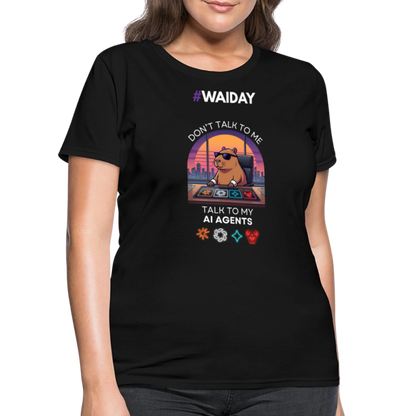 Women's T-Shirt - Women In AI Day Edition - black