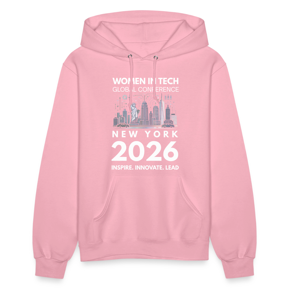 Women's Hoodie -  Women in Tech Global Conference Collection - classic pink