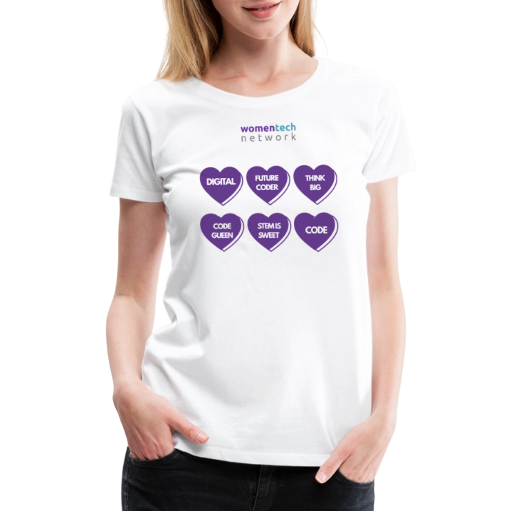 Women’s Premium T-Shirt - STEM Day Edition - white