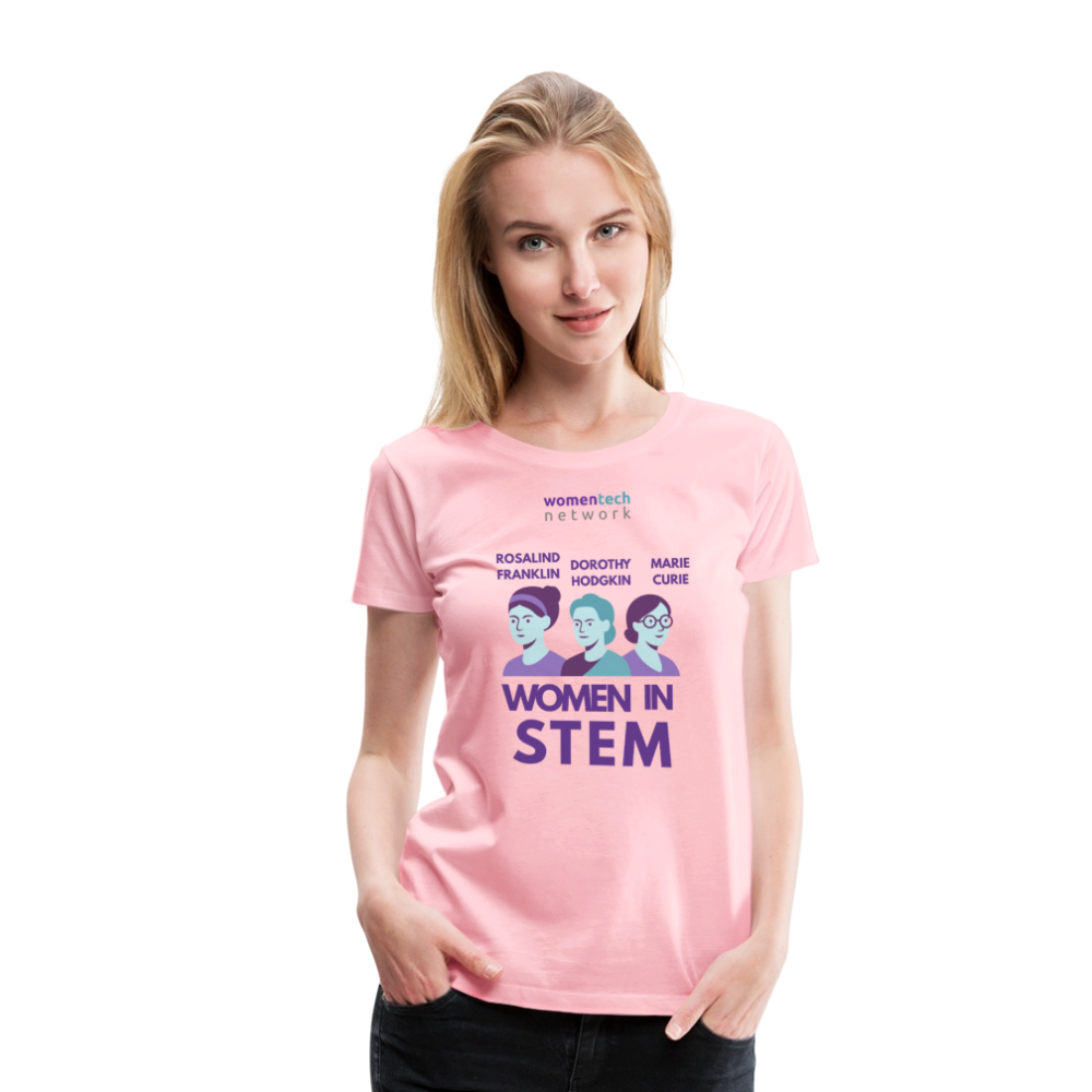 Women’s Premium T-Shirt - STEM Day Edition - pink