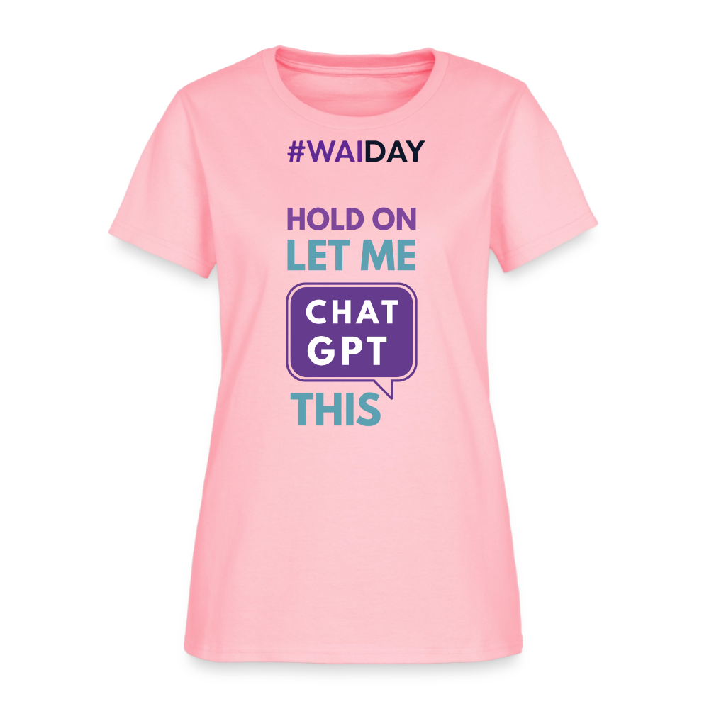 Women's T-Shirt - Women In AI Day Edition - pink