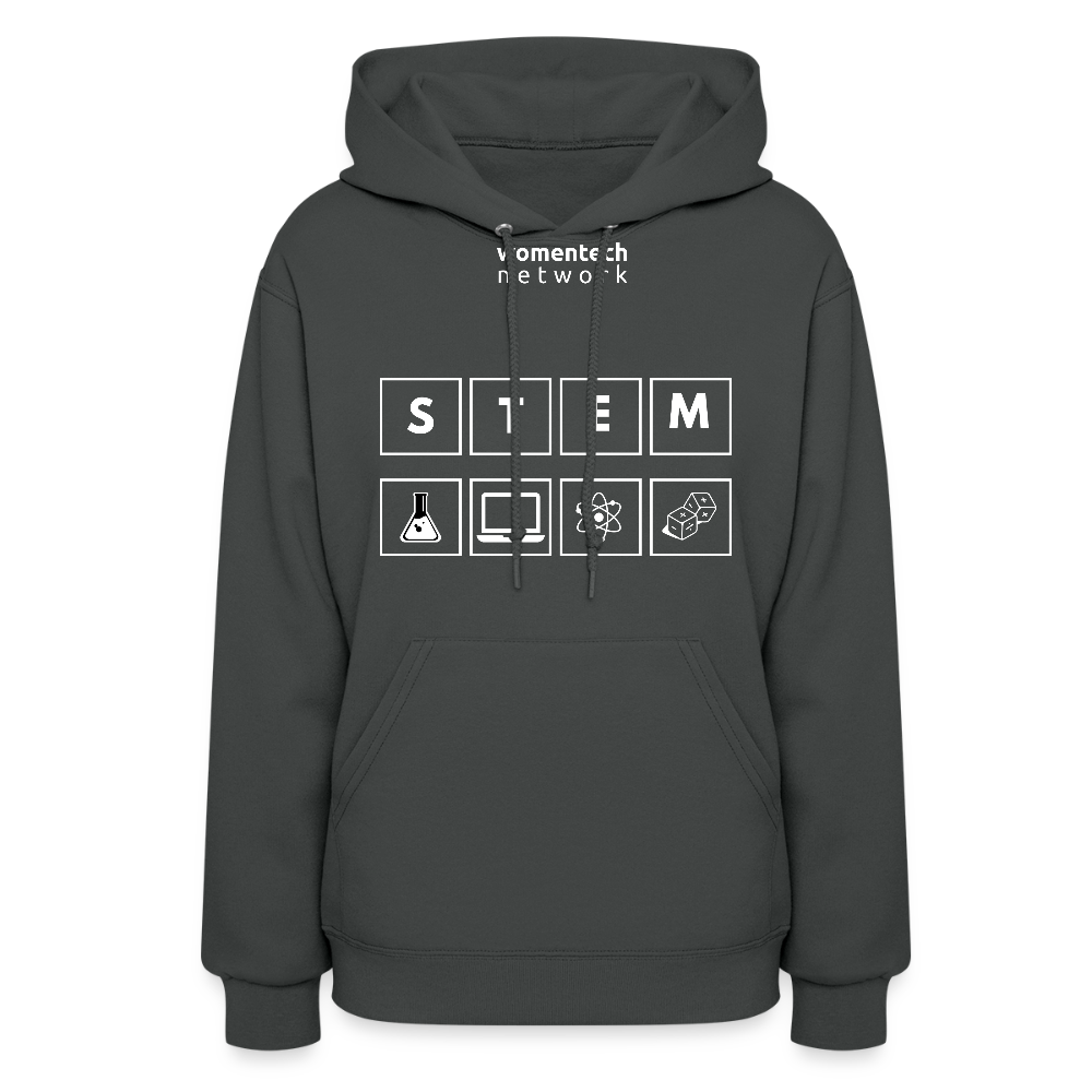 Women's Hoodie - STEM Day Edition - asphalt