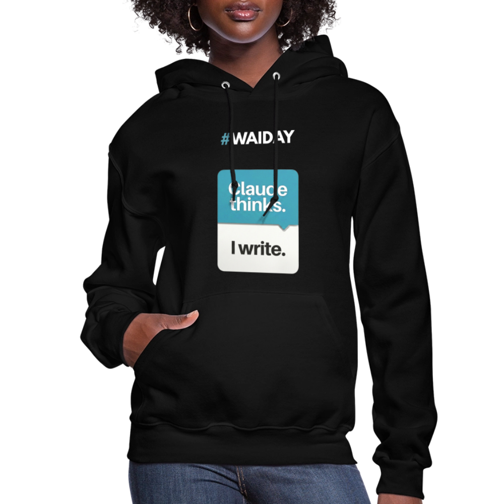 Women's Hoodie - Women In AI Day Edition - black