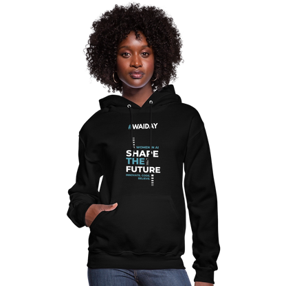 Women's Hoodie - Women In AI Day Edition - black