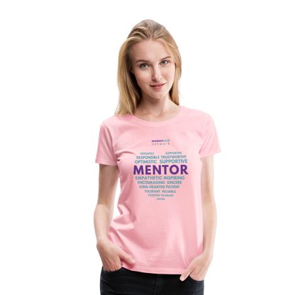 Women’s Premium T-Shirt - National Mentoring Day Edition - pink