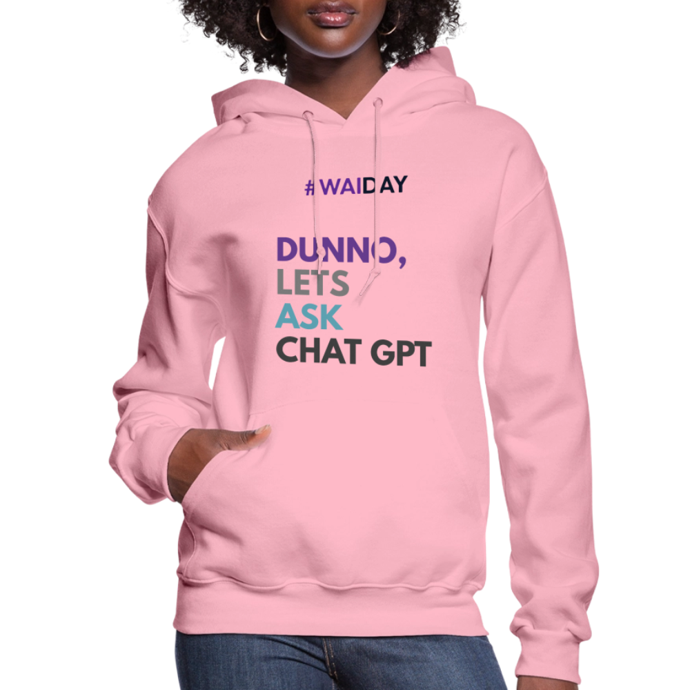 Women's Hoodie - Women In AI Day Edition - classic pink