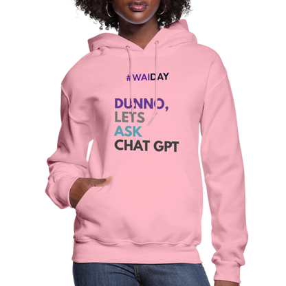 Women's Hoodie - Women In AI Day Edition - classic pink