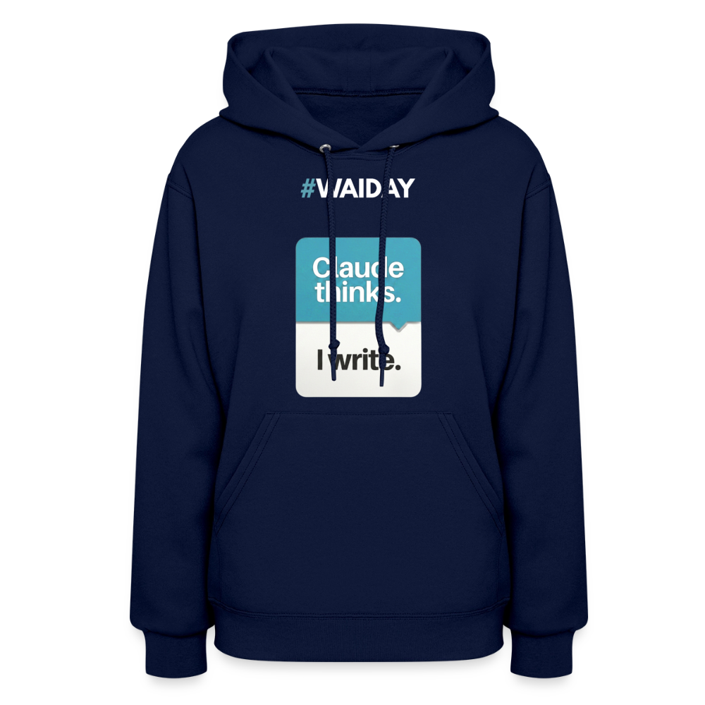 Women's Hoodie - Women In AI Day Edition - navy
