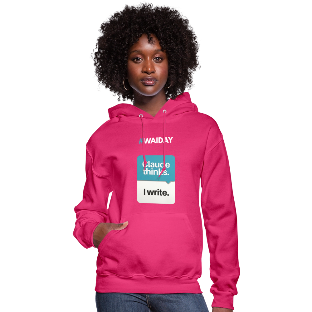 Women's Hoodie - Women In AI Day Edition - fuchsia