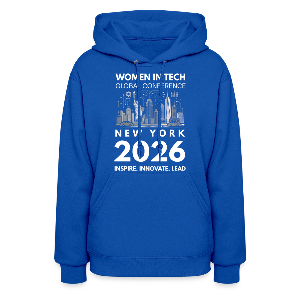 Women's Hoodie -  Women in Tech Global Conference Collection - royal blue