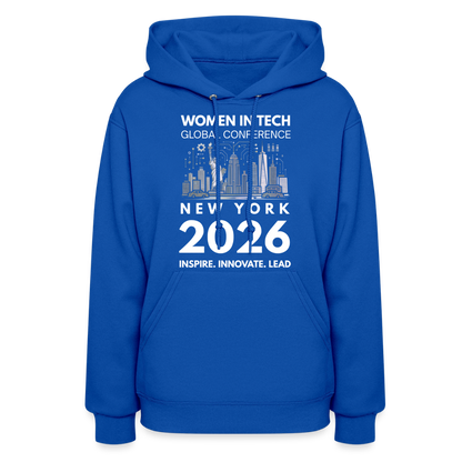 Women's Hoodie -  Women in Tech Global Conference Collection - royal blue
