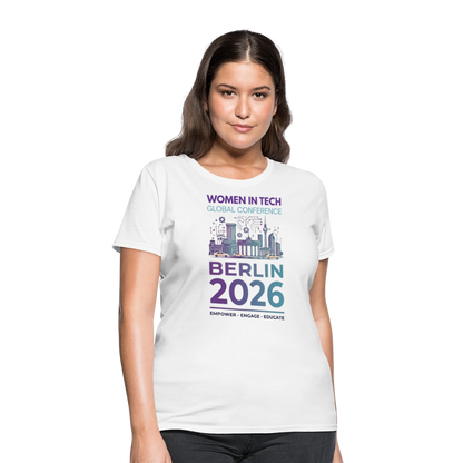 Women's T-Shirt - Women in Tech Global Conference Collection - white