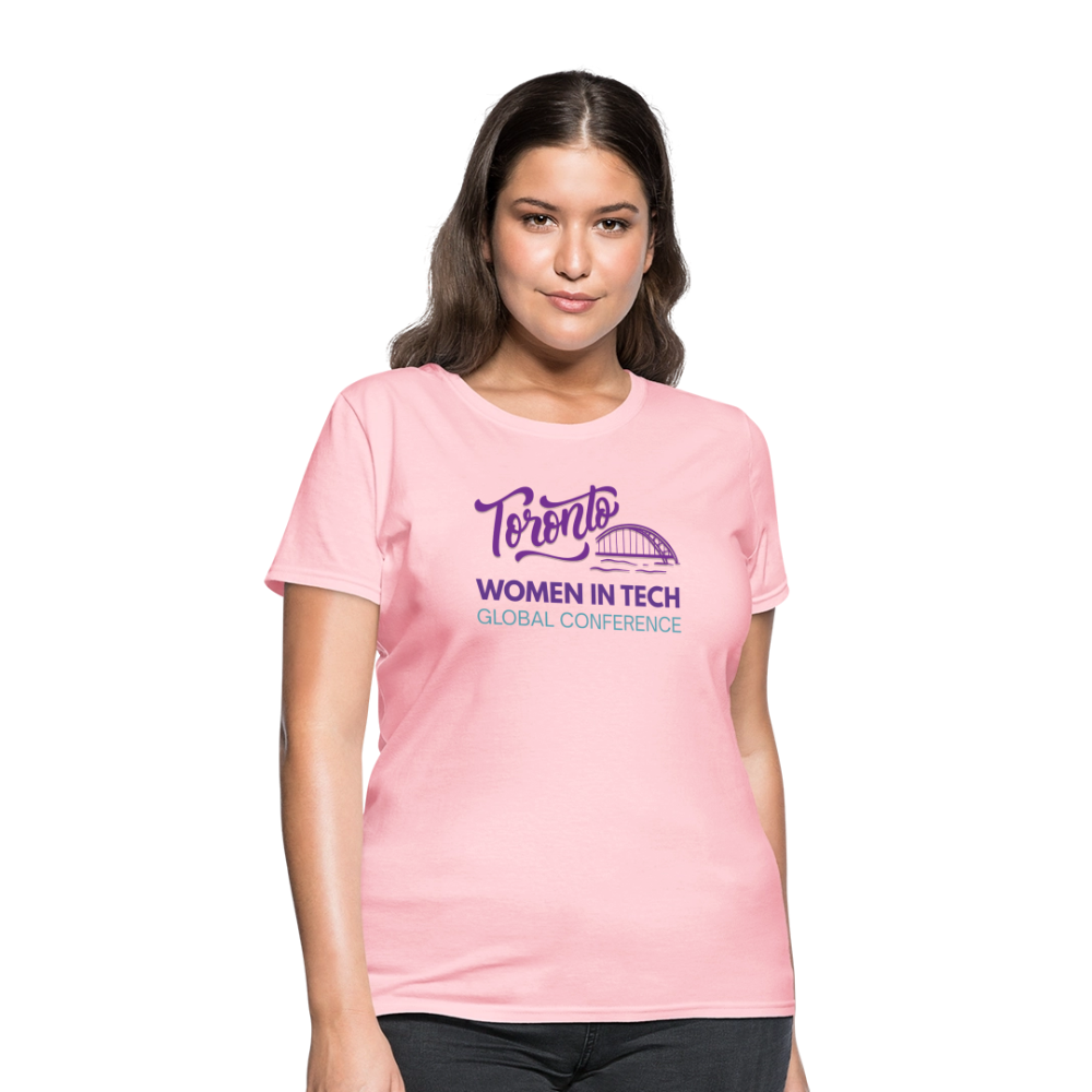 Women's T-Shirt - Women in Tech Global Conference Collection - pink