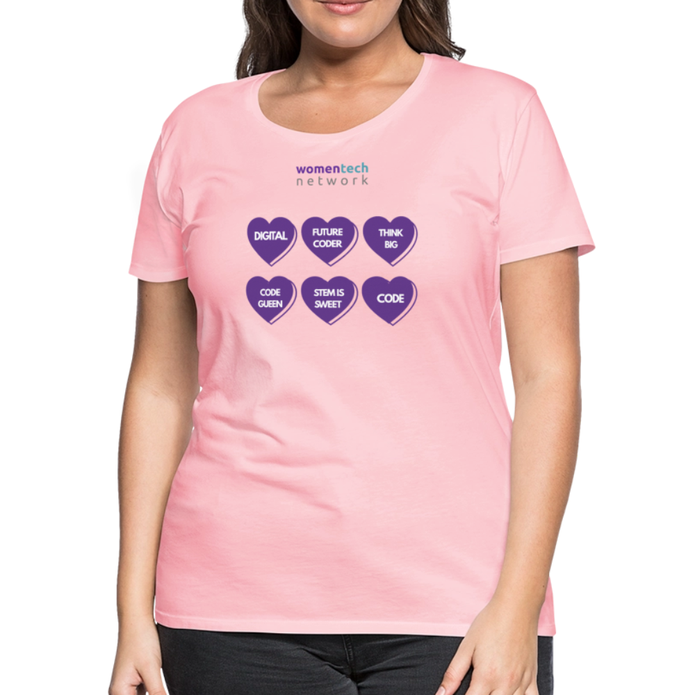 Women’s Premium T-Shirt - STEM Day Edition - pink