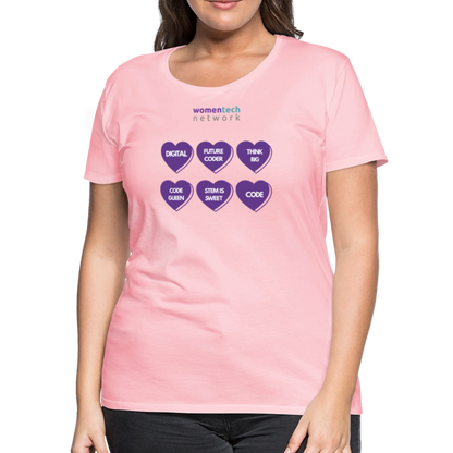 Women’s Premium T-Shirt - STEM Day Edition - pink