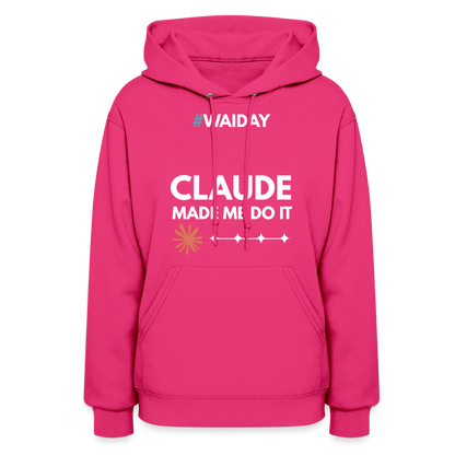 Women's Hoodie - Women In AI Day Edition - fuchsia