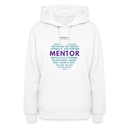 Women's Hoodie - National Mentoring Day Edition - white