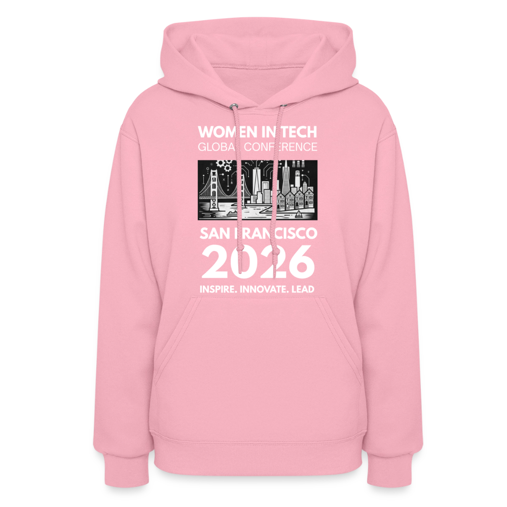 Women's Hoodie - Women in Tech Global Conference Collection - classic pink