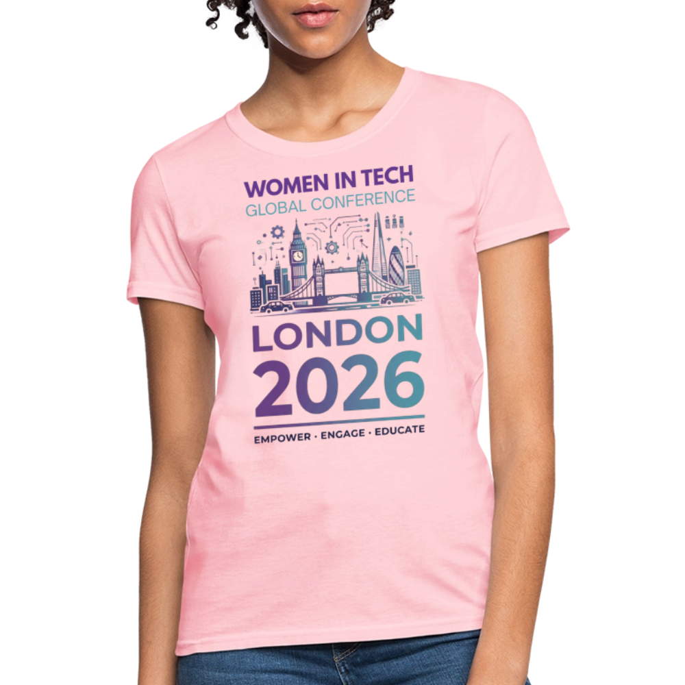 Women's T-Shirt - Women in Tech Global Conference Collection - pink