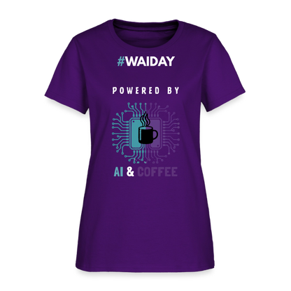 Women's T-Shirt - Women In AI Day Edition - purple