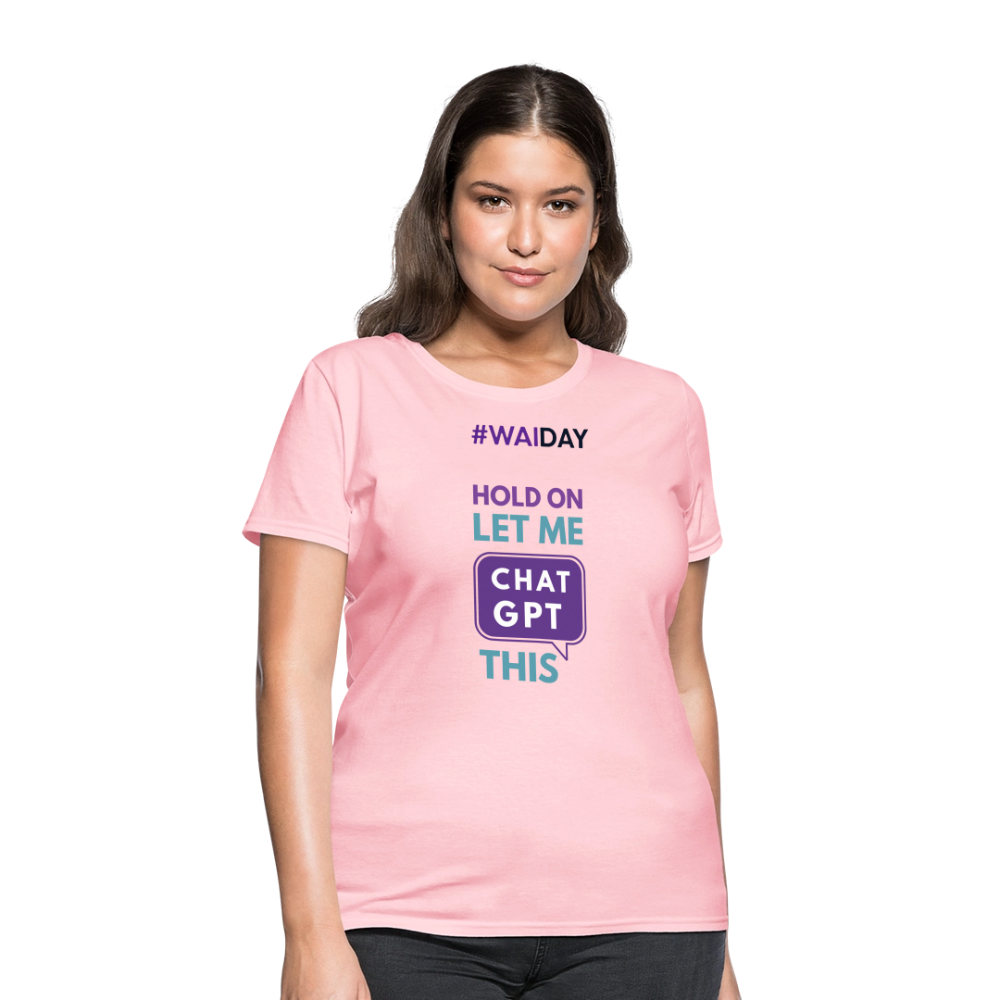 Women's T-Shirt - Women In AI Day Edition - pink