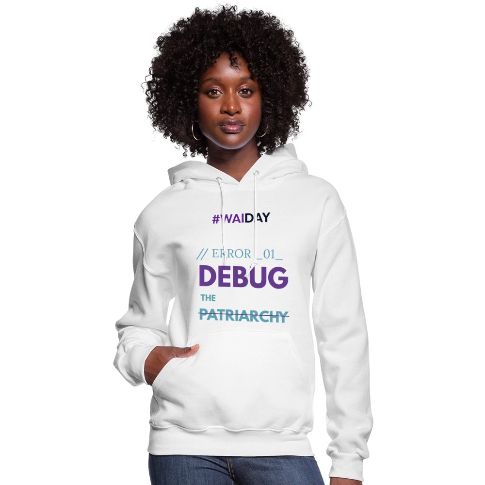 Women's Hoodie - Women In AI Day Edition - white