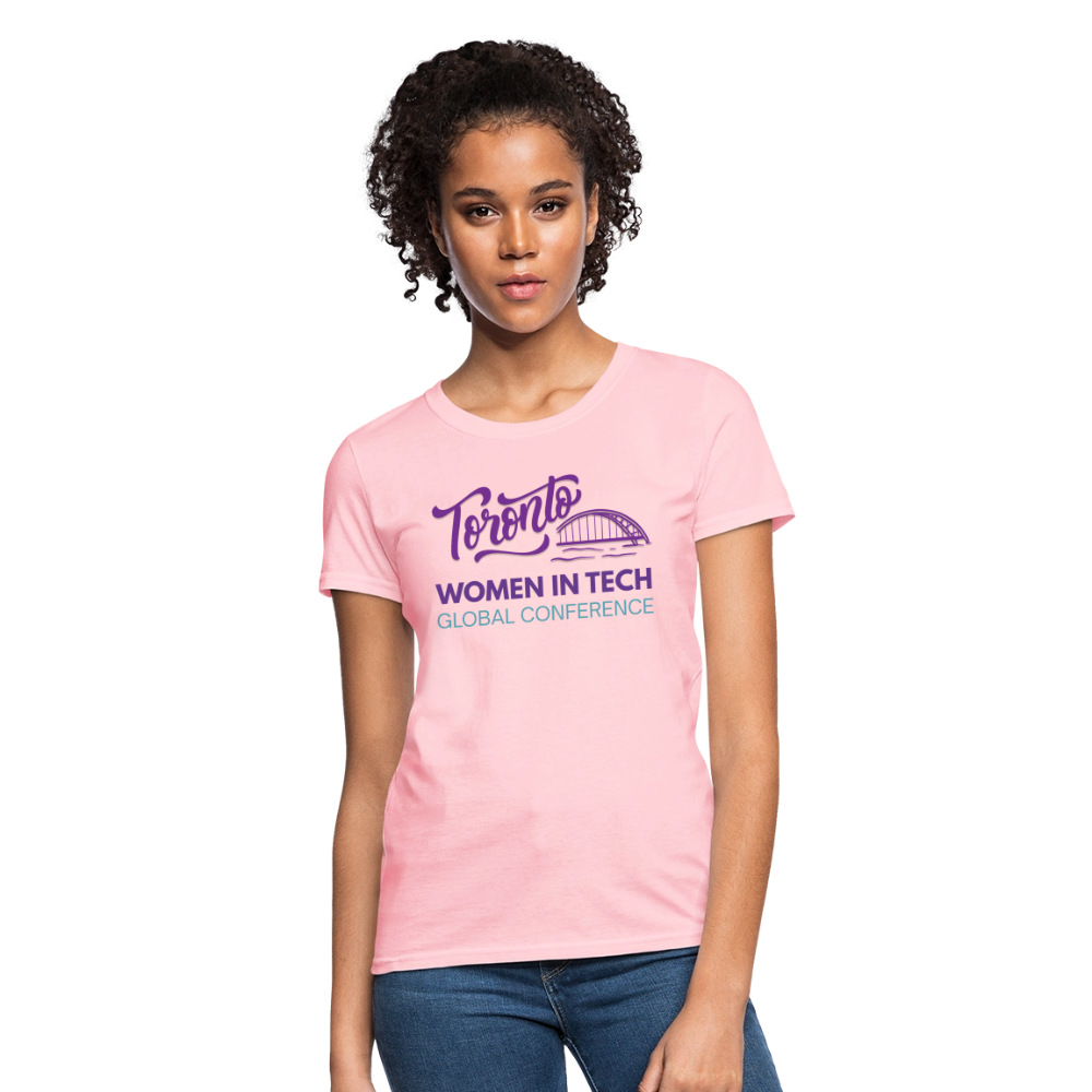 Women's T-Shirt - Women in Tech Global Conference Collection - pink