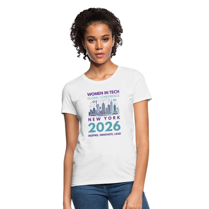 Women's T-Shirt - Women in Tech Global Conference Collection - white