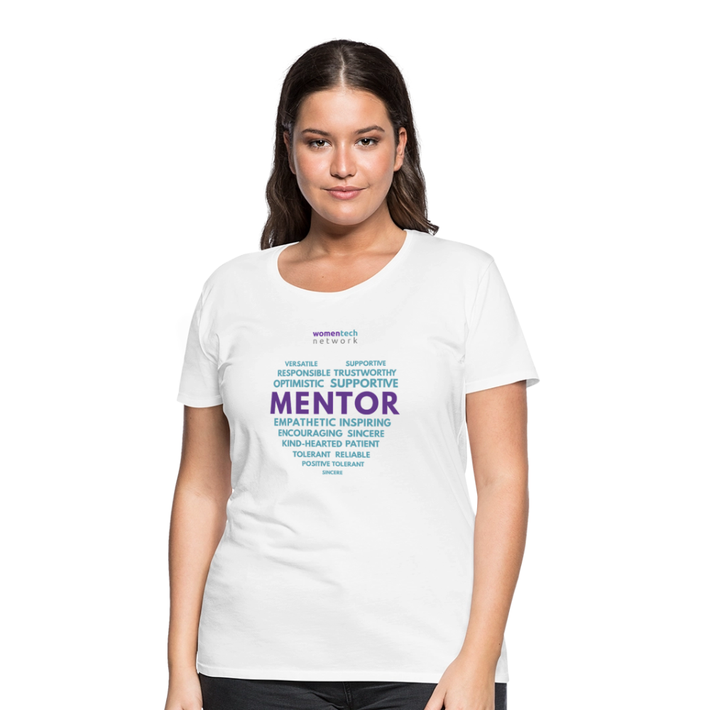 Women’s Premium T-Shirt - National Mentoring Day Edition - white