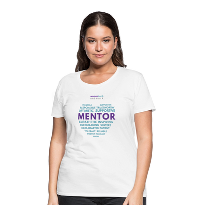 Women’s Premium T-Shirt - National Mentoring Day Edition - white