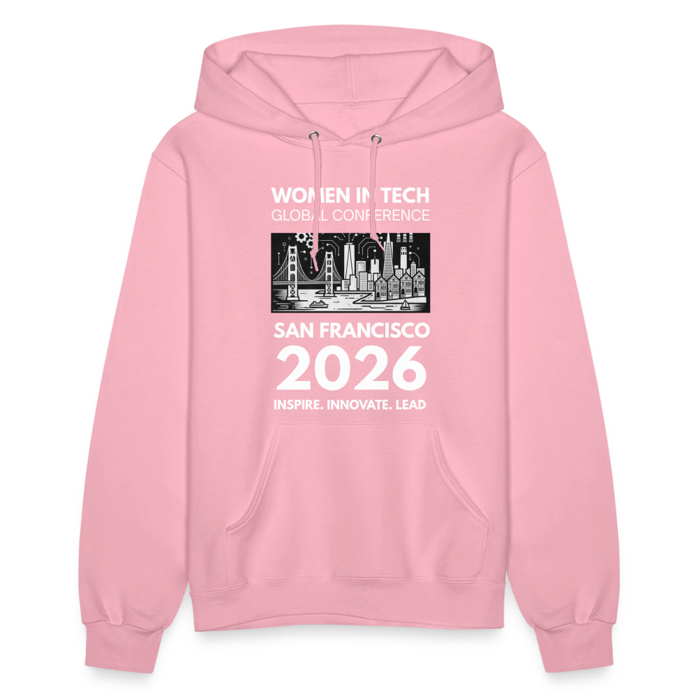 Women's Hoodie - Women in Tech Global Conference Collection - classic pink