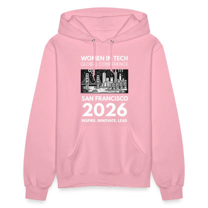 Women's Hoodie - Women in Tech Global Conference Collection - classic pink
