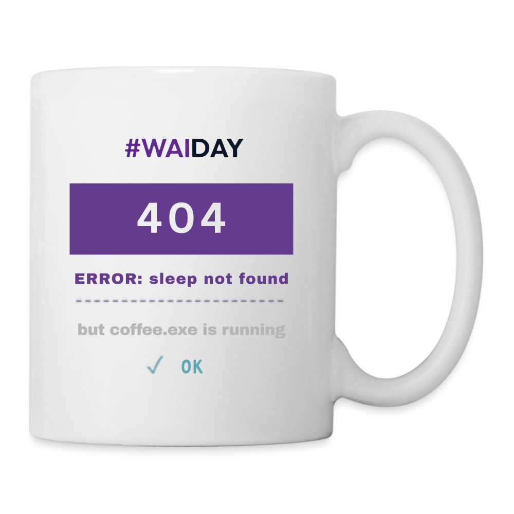Coffee/Tea Mug - Women In AI Day Edition - white