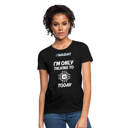 Women's T-Shirt - Women In AI Day Edition - black