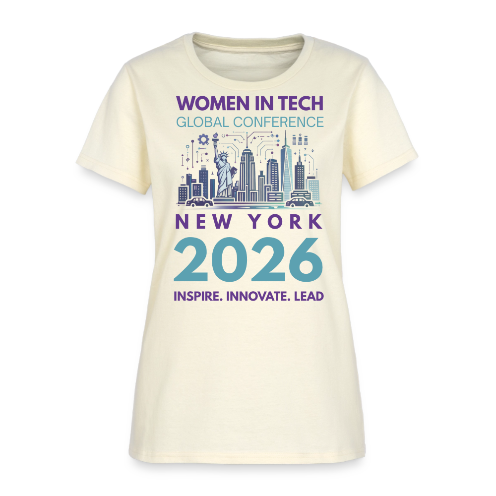 Women's T-Shirt - Women in Tech Global Conference Collection - off white
