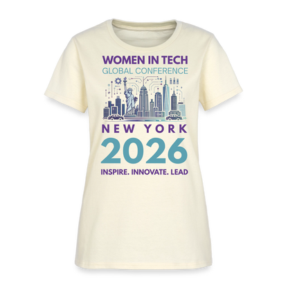 Women's T-Shirt - Women in Tech Global Conference Collection - off white