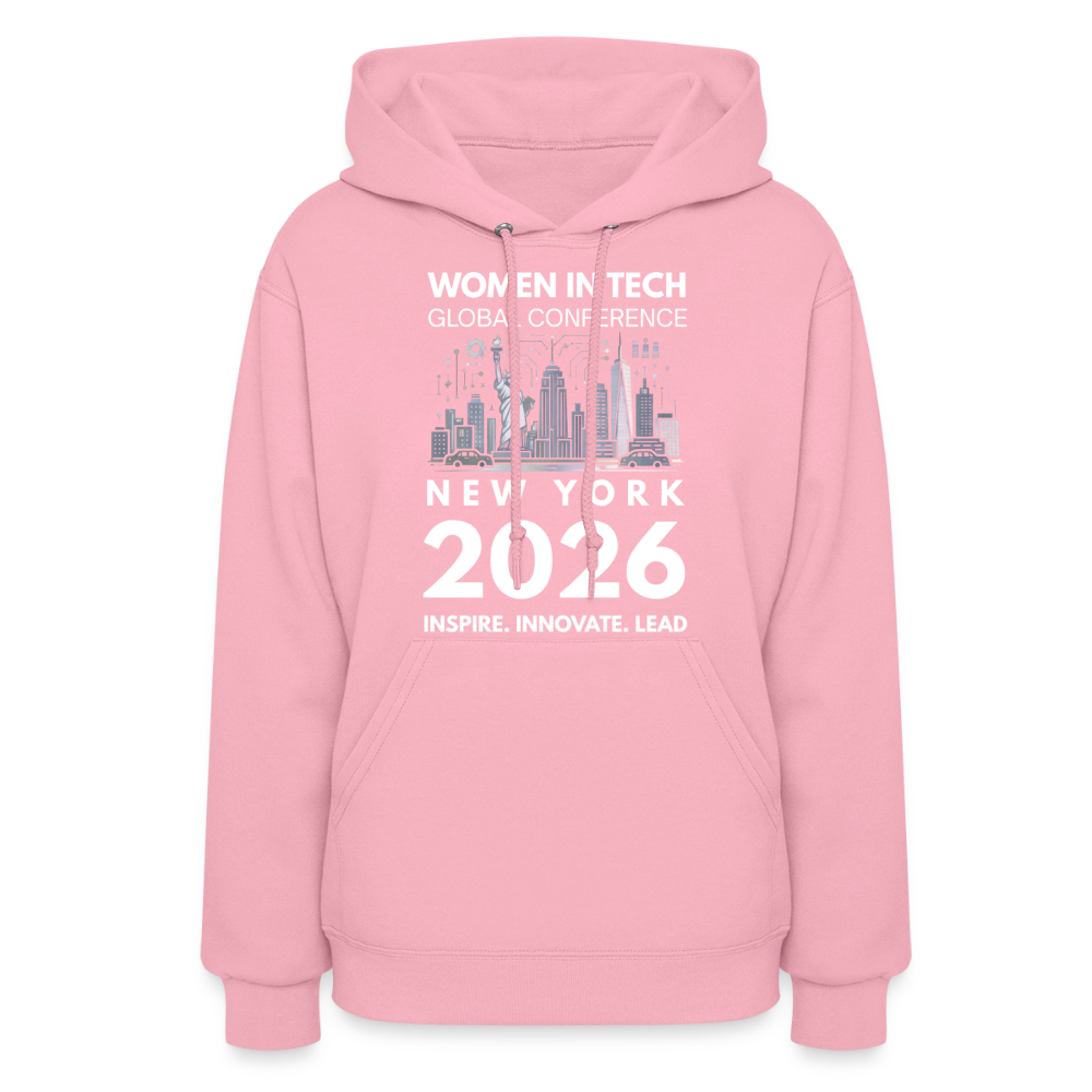 Women's Hoodie -  Women in Tech Global Conference Collection - classic pink