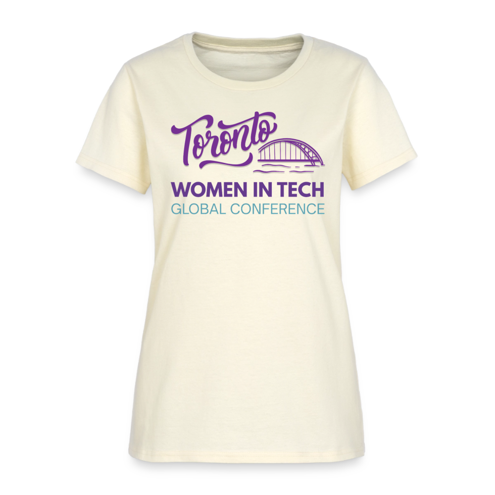 Women's T-Shirt - Women in Tech Global Conference Collection - off white